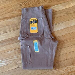 NWT Men’s Carhartt Double Front Work Pant 31x32